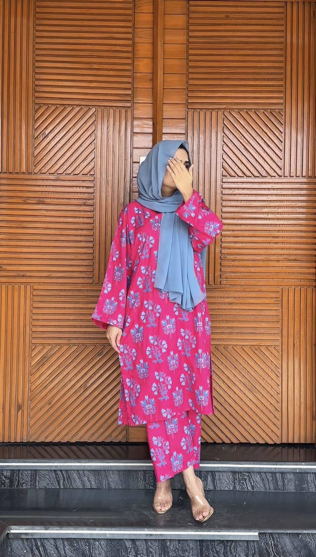 Firoza (Stitced 2 Pcs)